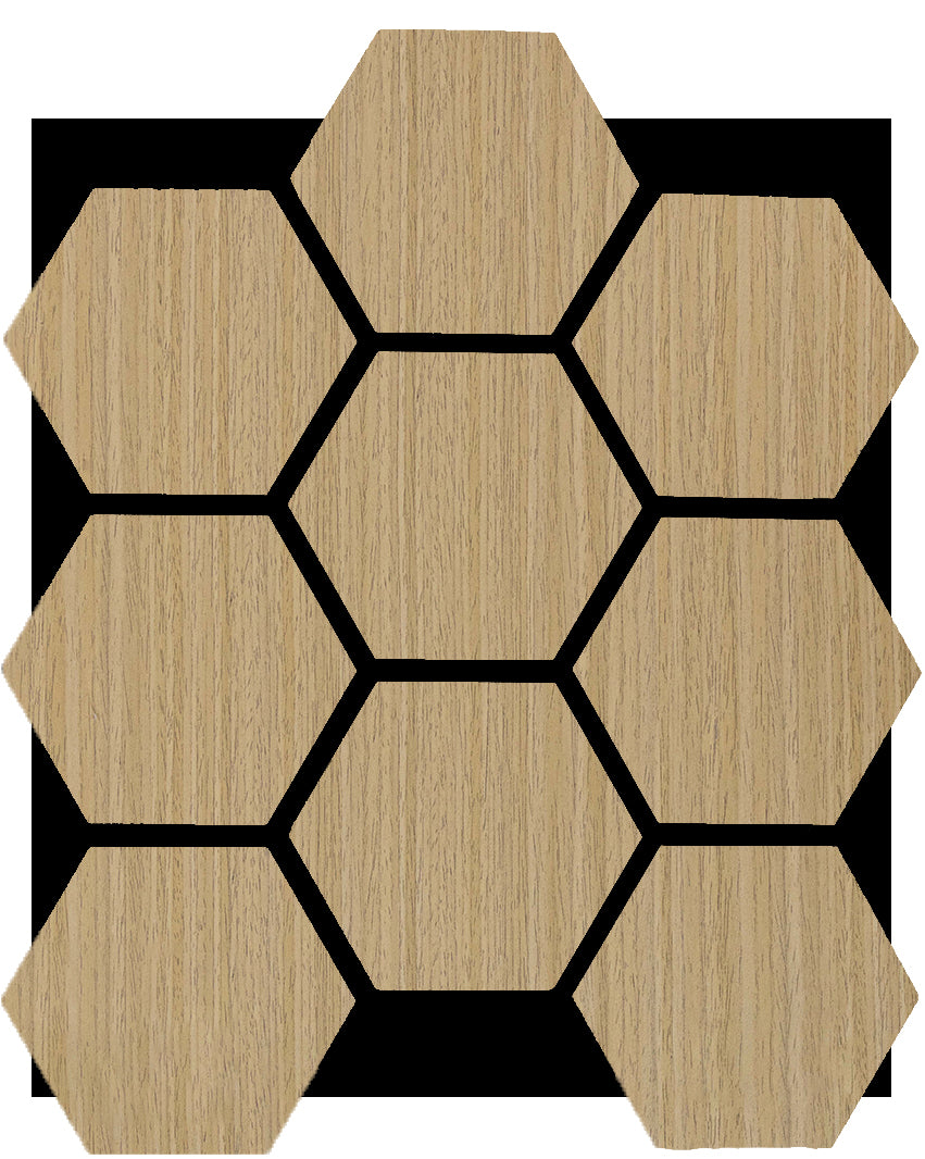 18mm Hexagon Acoustic Wall Panel 26.7