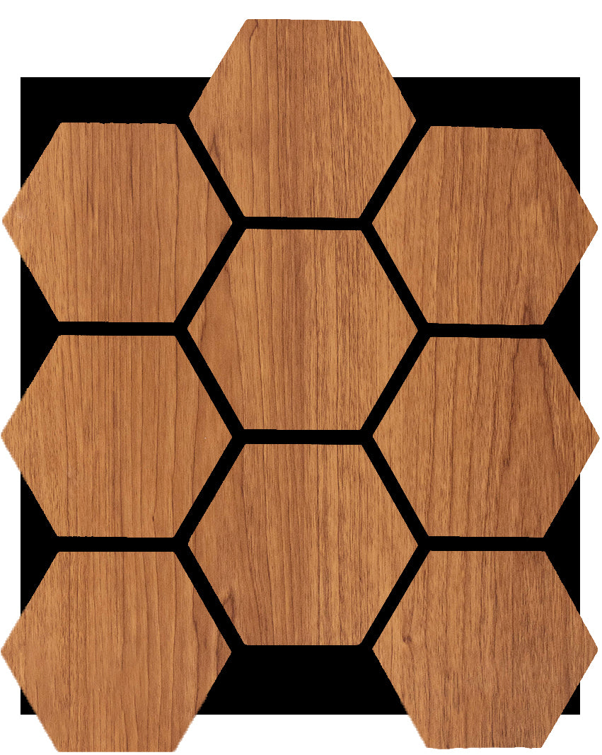18mm Hexagon Acoustic Wall Panel 26.7