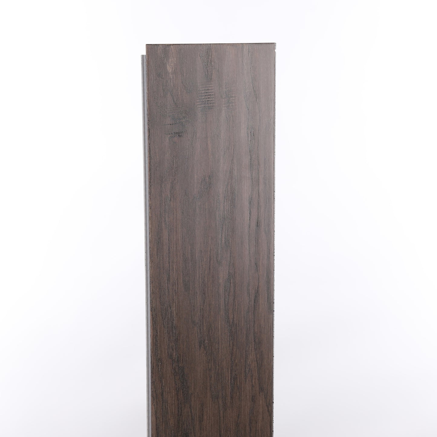 7mm Shadow Gray Waterproof Engineered Hardwood Flooring 5 in. Wide x Varying Length Long