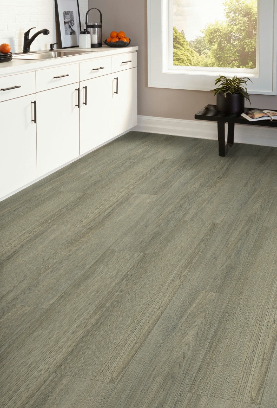 5mm Silver Lakeshore HDPC® Waterproof Luxury Vinyl Plank Flooring - Sample