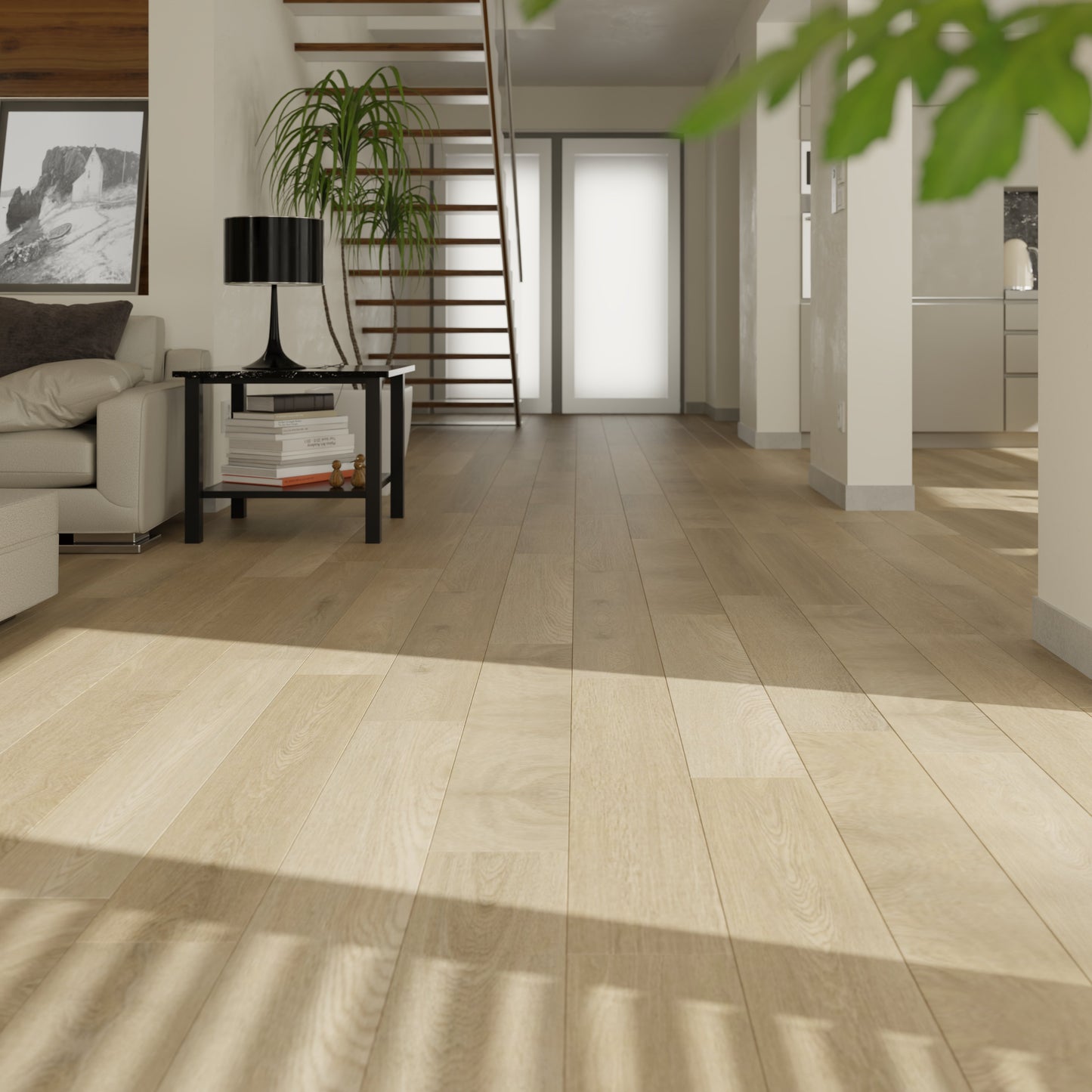 Timberline Taupe 2mm Dry Back Vinyl Plank Floor - Sample