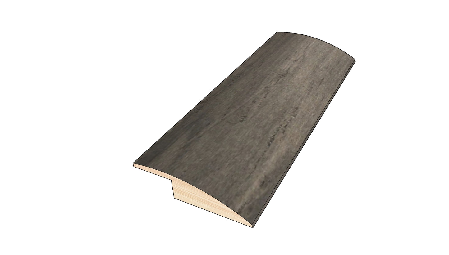 Rustica 0.50 in. Thick x 1.50 in. Width x 78 in. Length Overlap Reducer Hardwood Molding