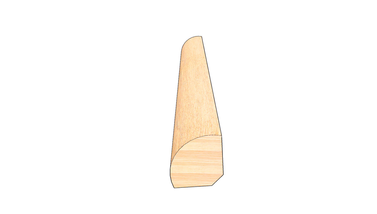 Golden Gate 0.75 in. Thick x 0.75 in. Width x 78 in. Length Quarter Round Hardwood Molding