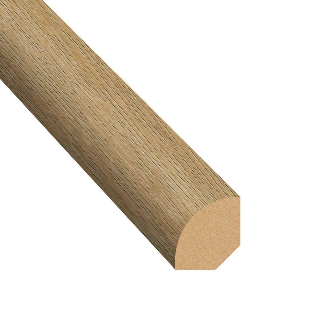 Sherwood Oak 0.75 in. T x 0.63 in. W x 94 in. Length Vinyl Quarter Round Molding