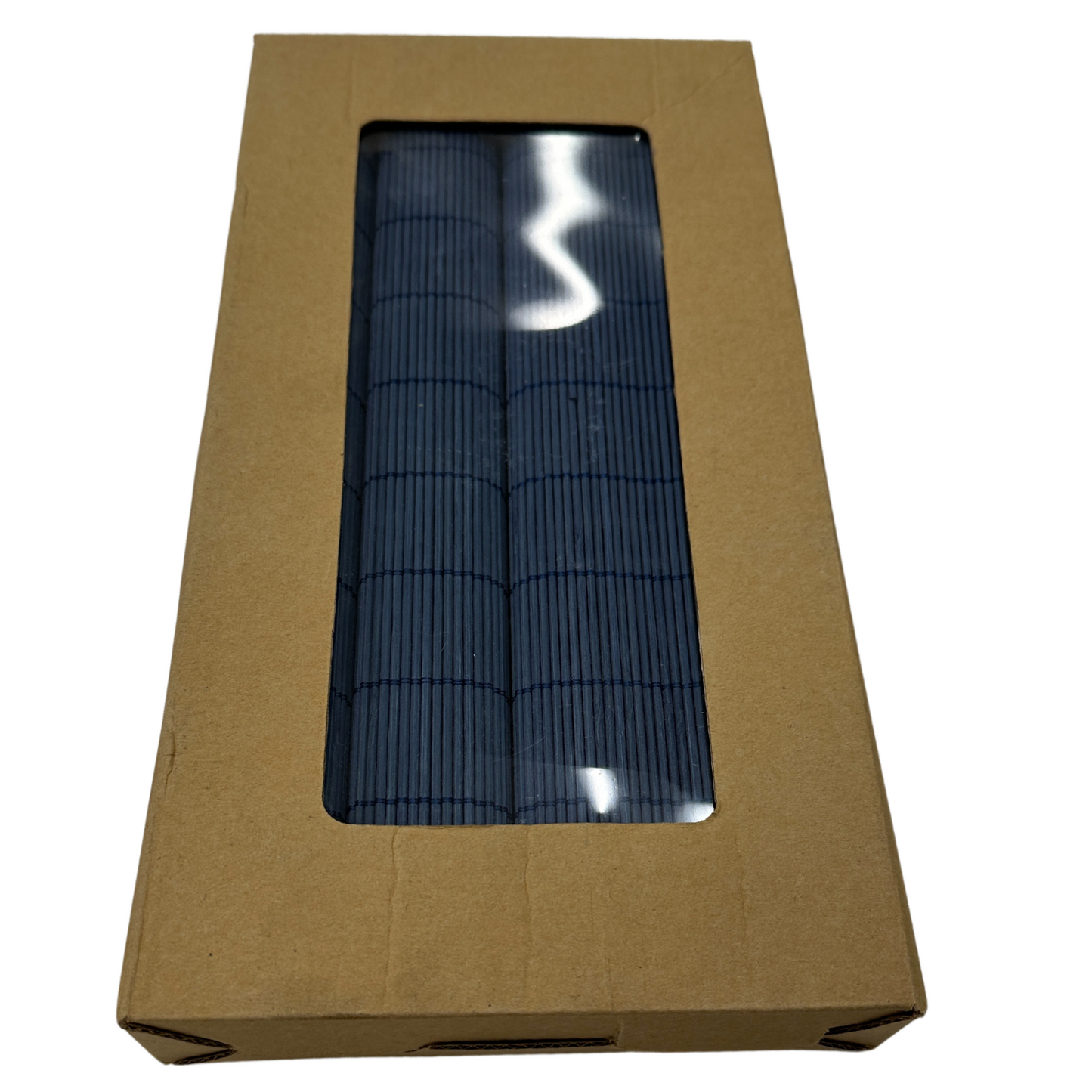 Real Bamboo Placemats 11.6 in. Wide x 17 1/2 in. Length - Queen Blue