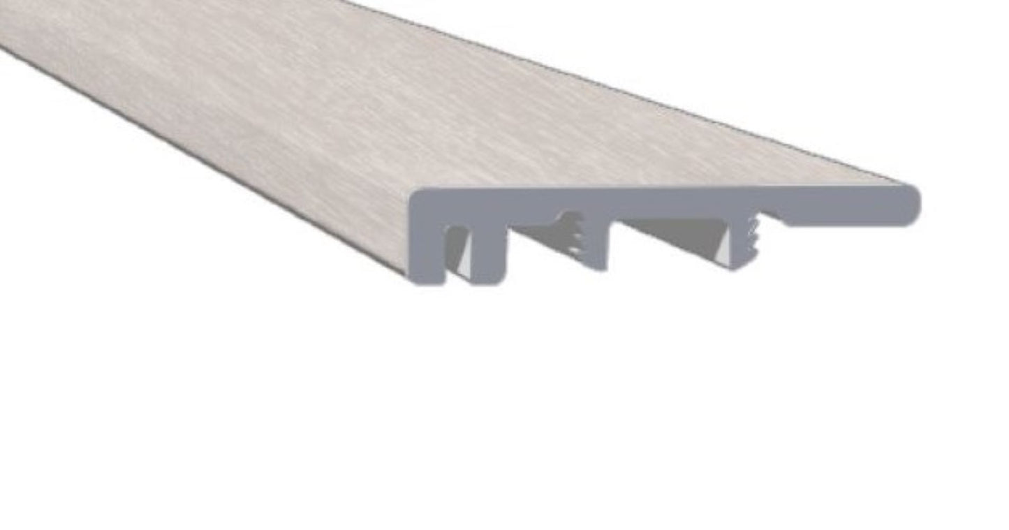 Nantasket 0.25 in. Thick x 1.5 in. Width x 94 in. Length Vinyl End Molding