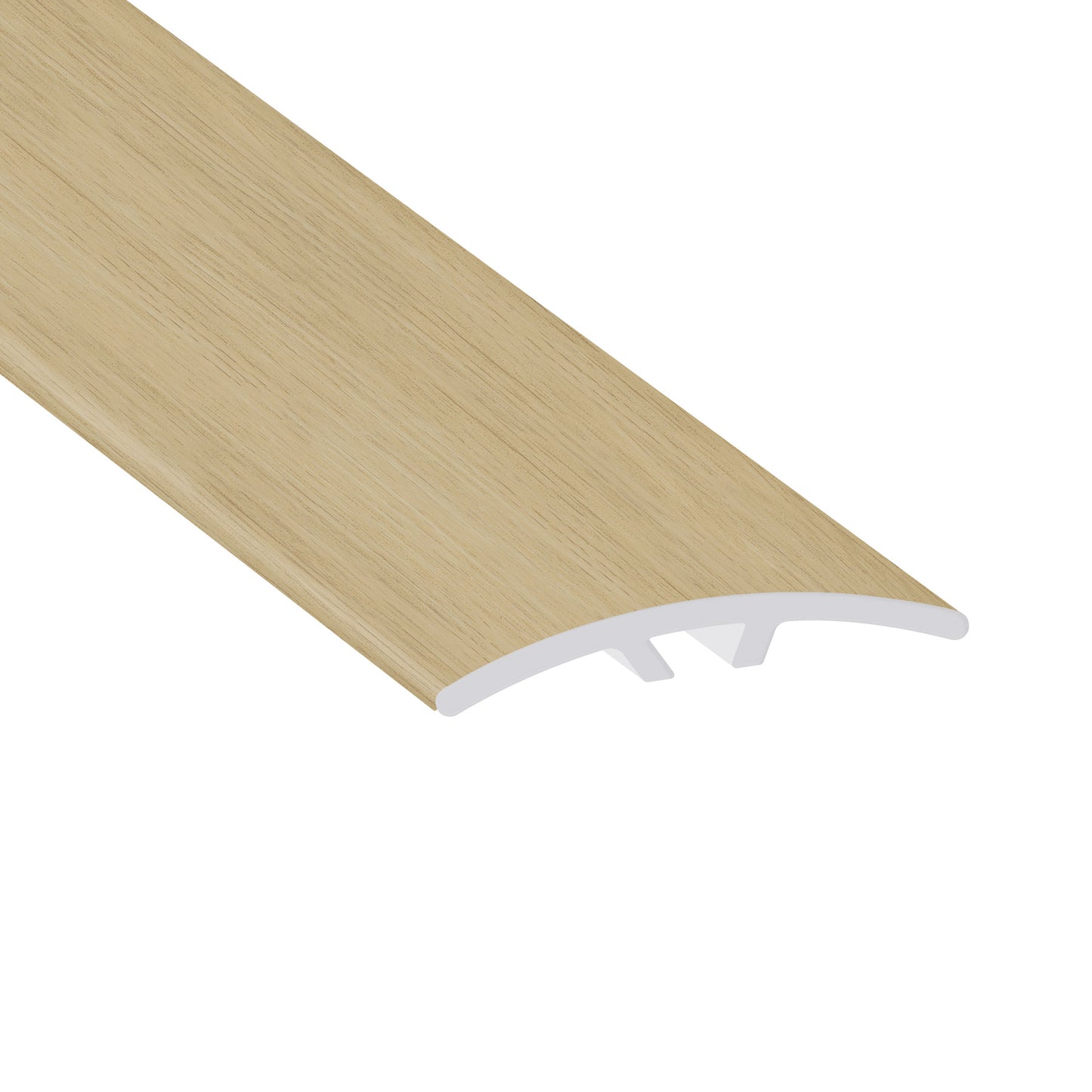 Manchester Ivory 0.23 in. Thick x 1.59 in. Width x 94 in. Length Multi-Purpose Reducer Vinyl Molding