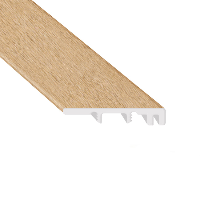 Beachside 0.25 in. Thick x 1.5 in. Width x 94 in. Length Vinyl End Molding