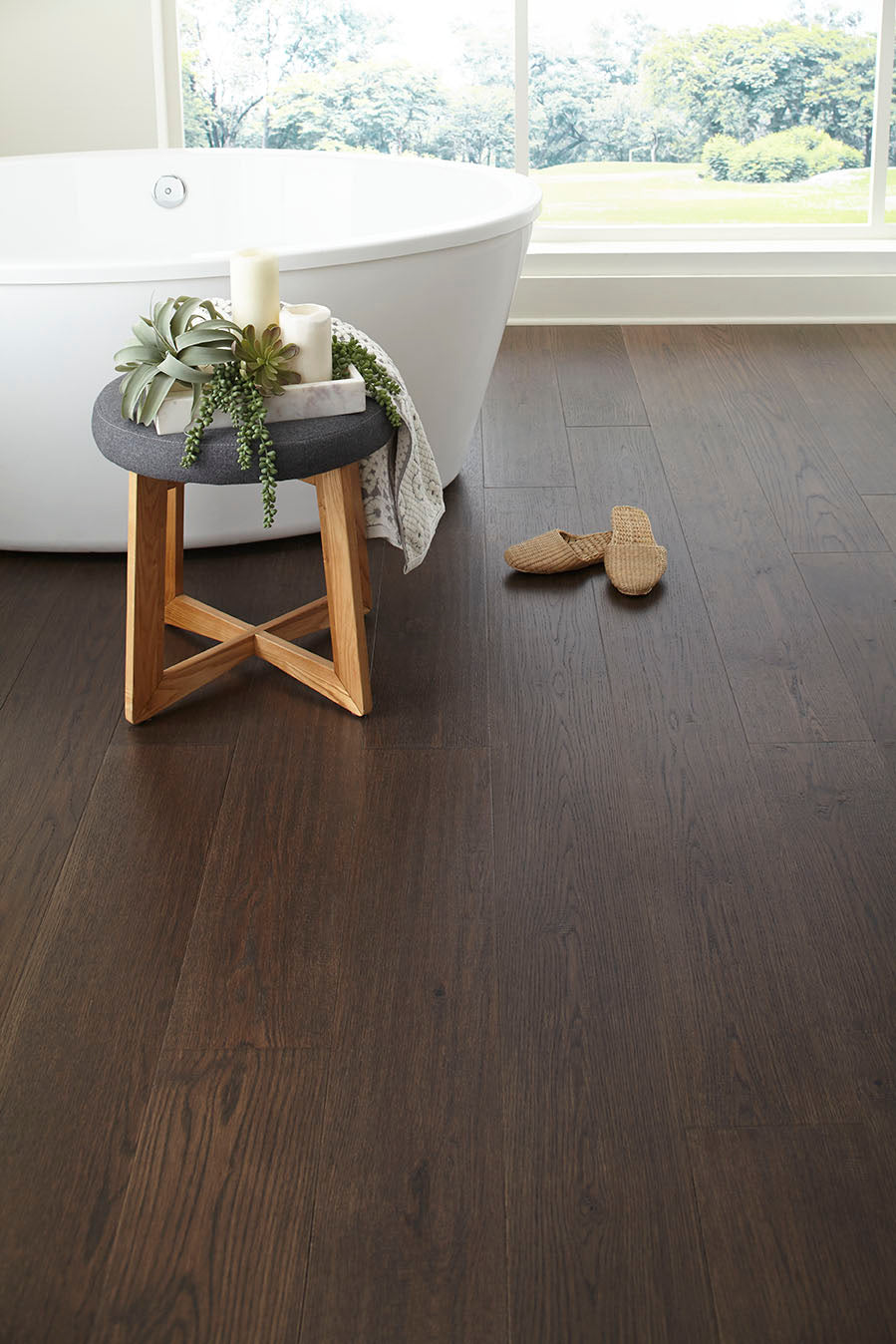 8mm Hudson Bay Waterproof Engineered Hardwood Flooring 7.48 in. Wide x Varying Length Long - Sample