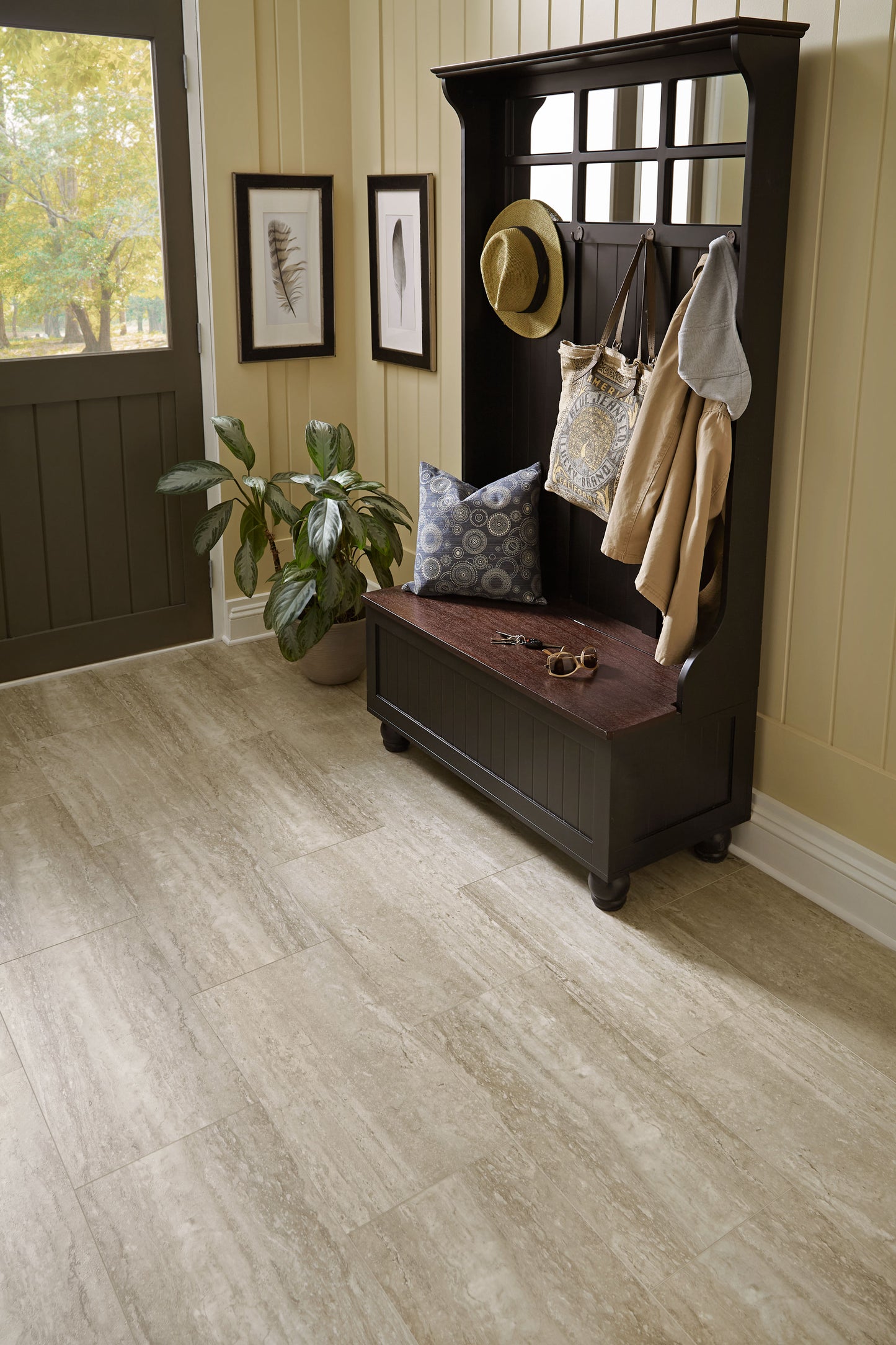 6mm Torcello Travertine HDPC® Waterproof Luxury Vinyl Tile Flooring 12 in. Wide x 24 in. Long - Sample