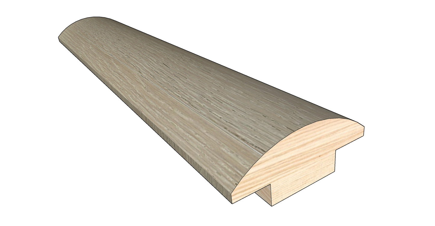 Butterscotch White Oak 0.445 in. Thick x 1.50 in. Width x 78 in. Length Hardwood T-Molding