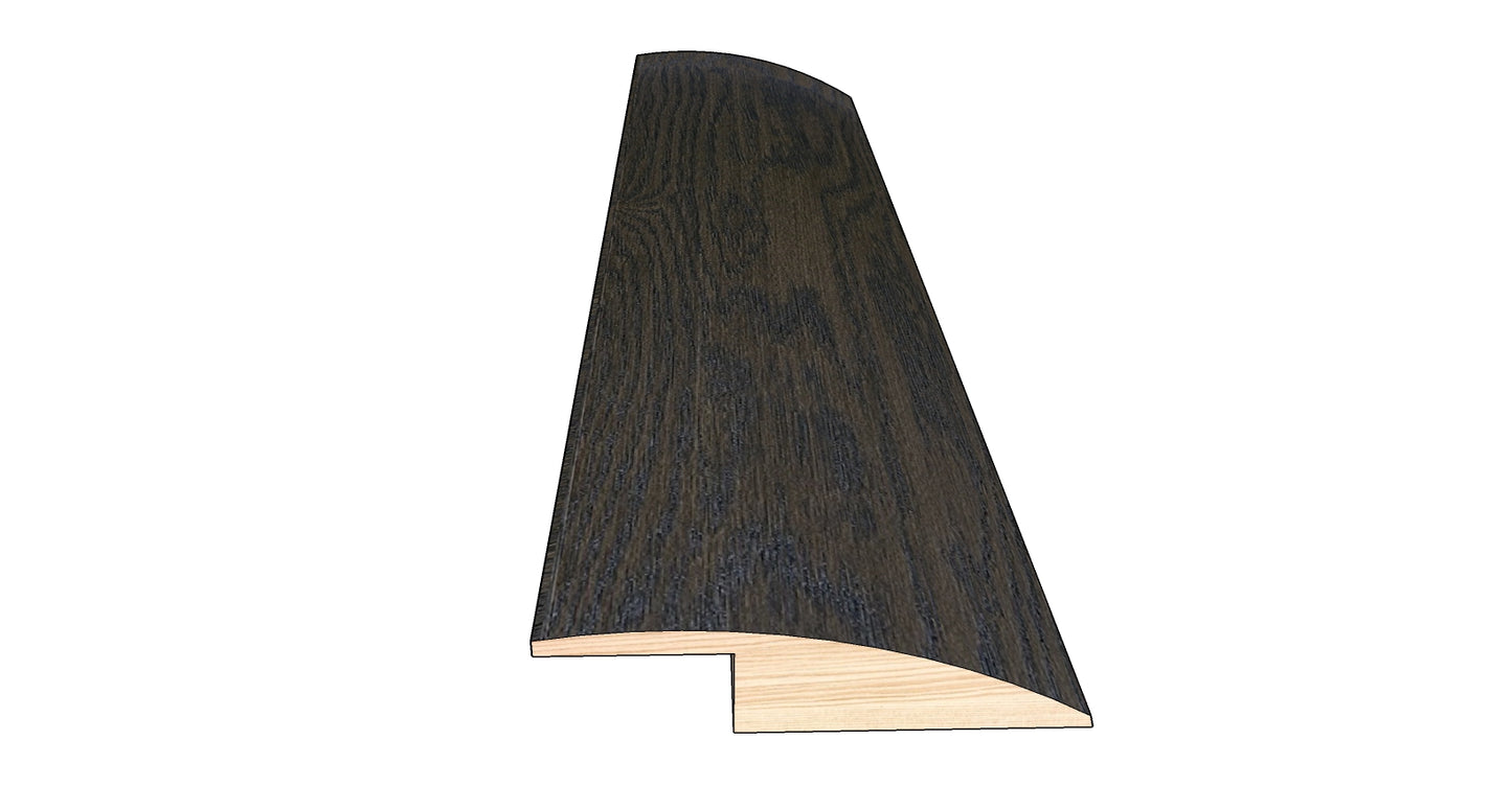 Rustic Barn 0.50 in. Thick x 1.50 in. Wide x 78 in. Length Hardwood Overlap Reducer Molding