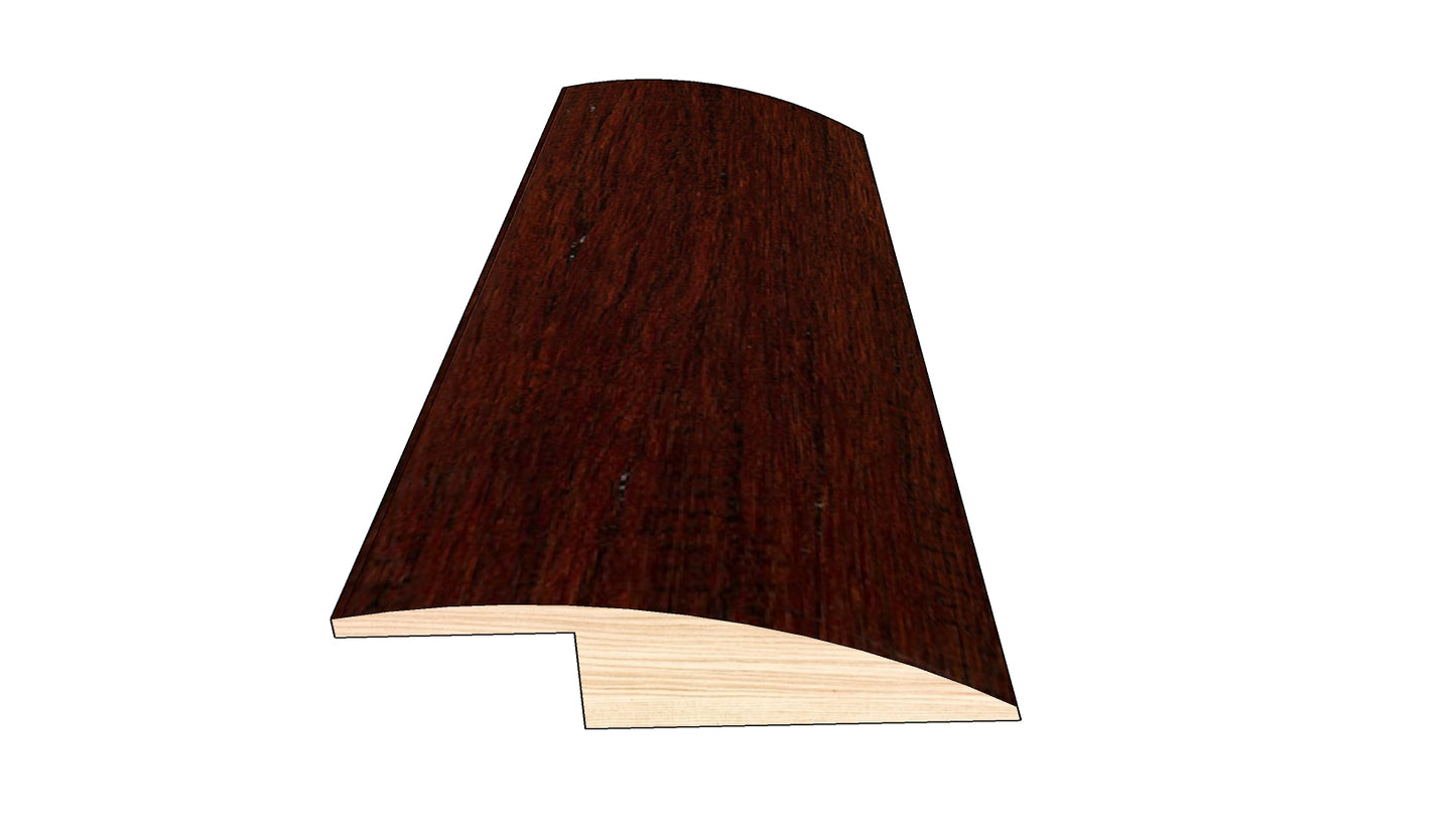 Acacia 0.50 in. Thick x 1.50 in. Width x 78 in. Length Overlap Reducer Hardwood Molding