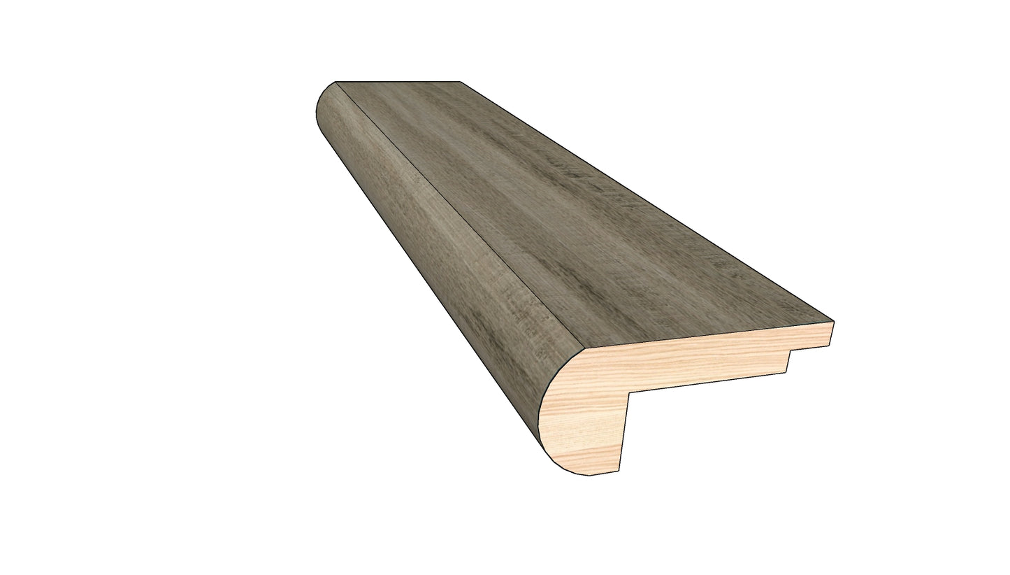 Winter Sky 0.80 in. Thick x 2 in. Width x 78 in. Length Overlap Stair Nose Molding