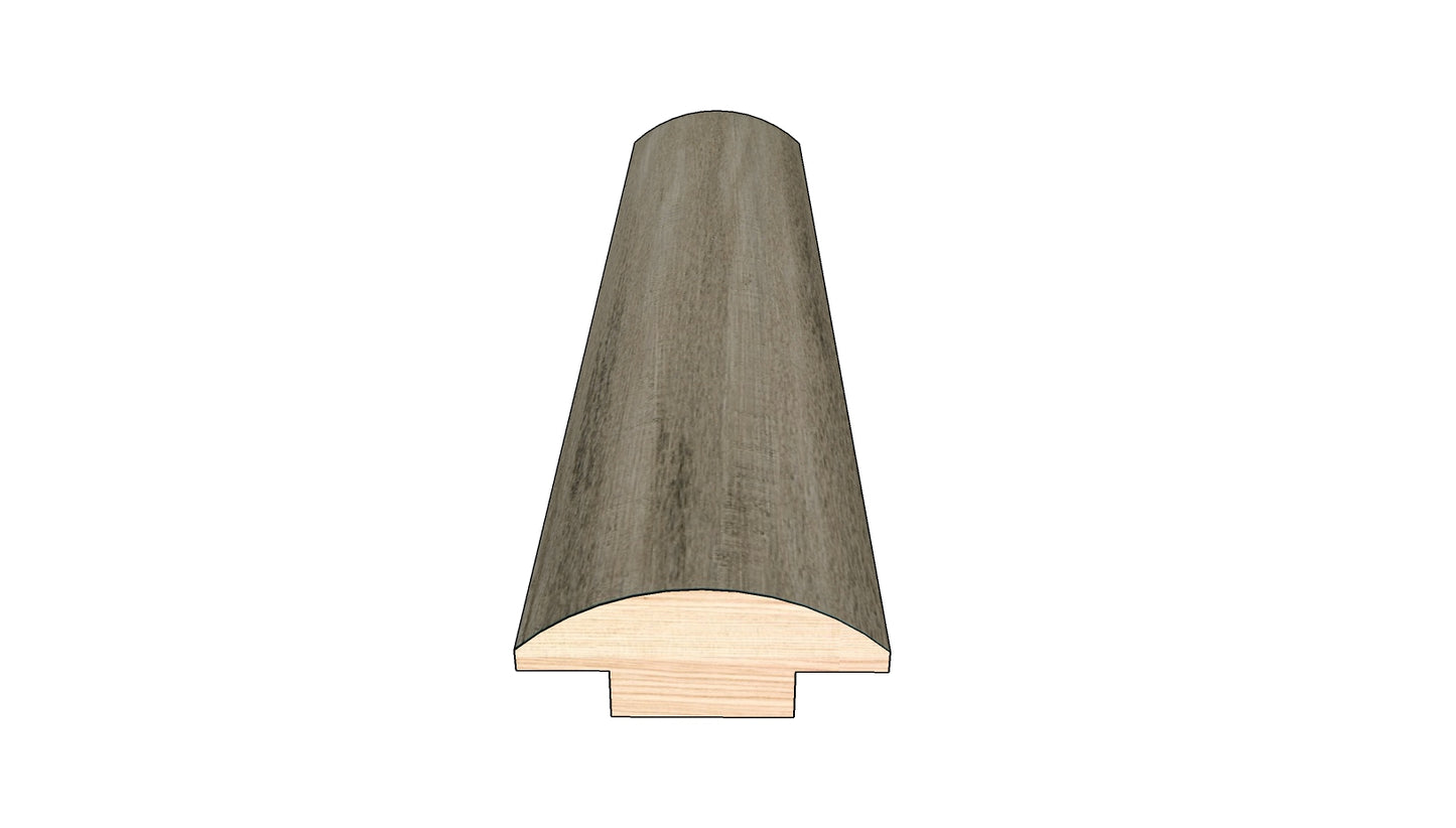 Winter Sky 0.445 in. Thick x 1.50 in. Width x 78 in. Length Hardwood T-Molding