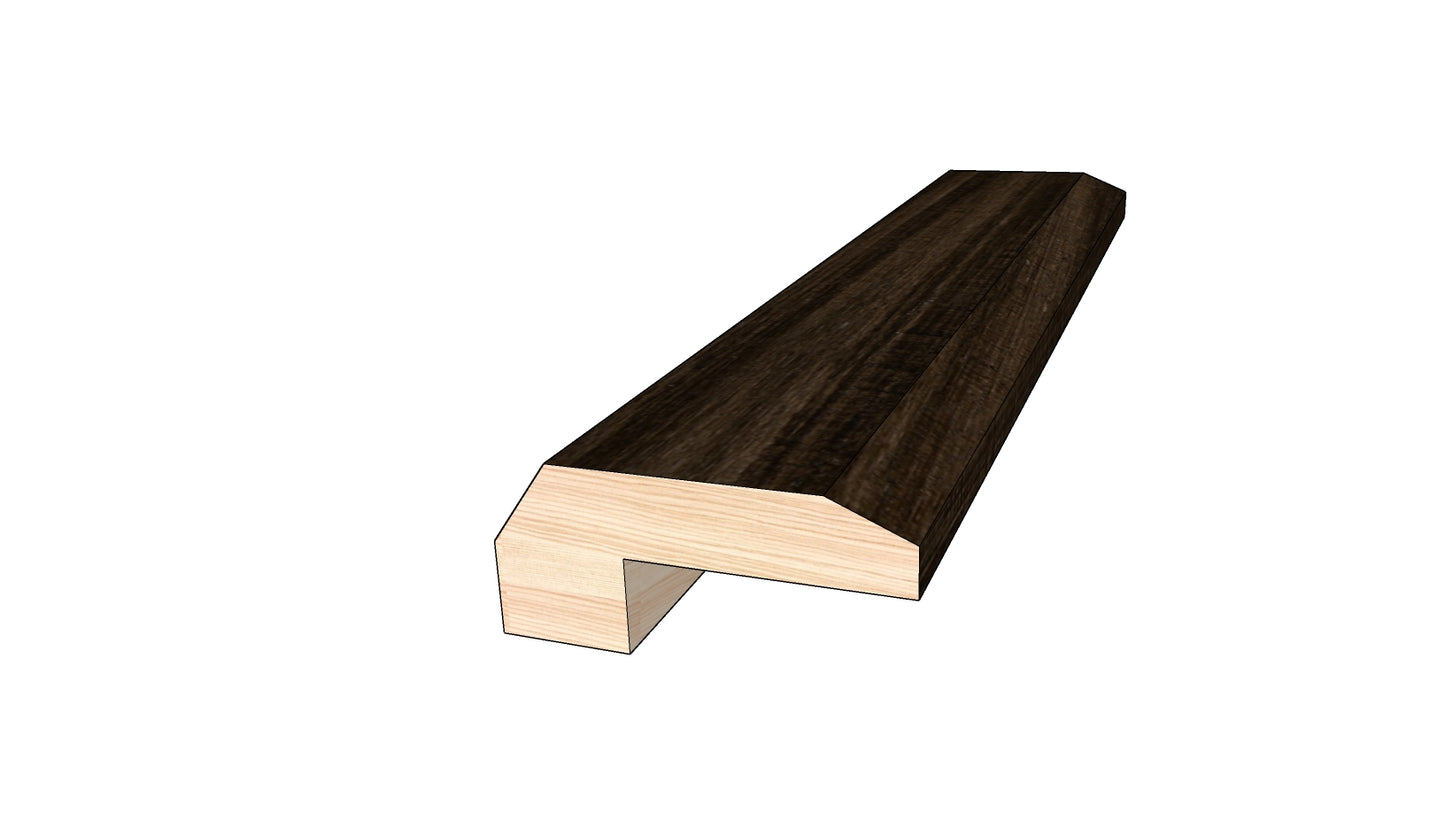 Roasted Cashew 0.523 in. Thick x 1.50 in. Width x 78 in. Length Hardwood Threshold Molding