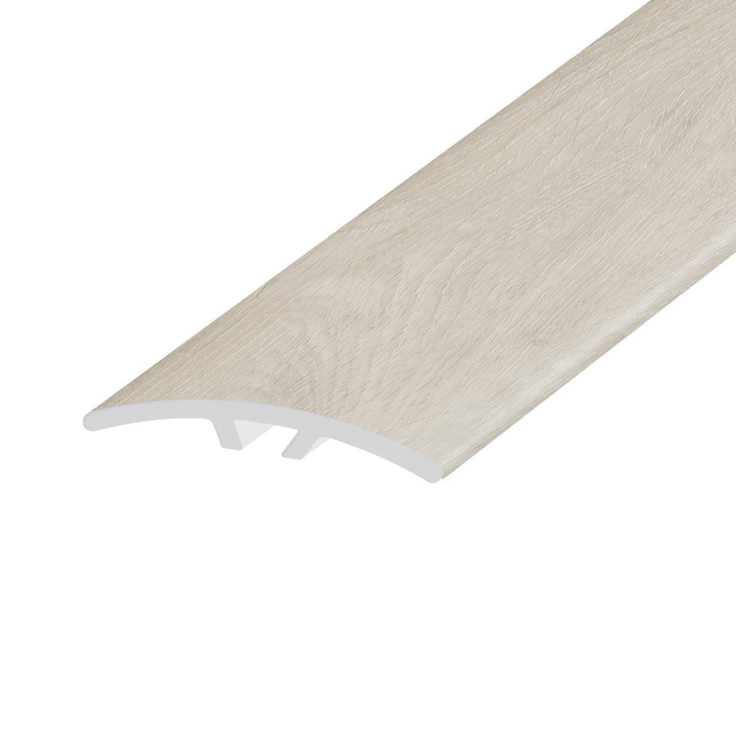 Sand Dollar 0.23 in. Thick x 1.59 in. Width x 94 in. Length Multi-Purpose Reducer Vinyl Molding