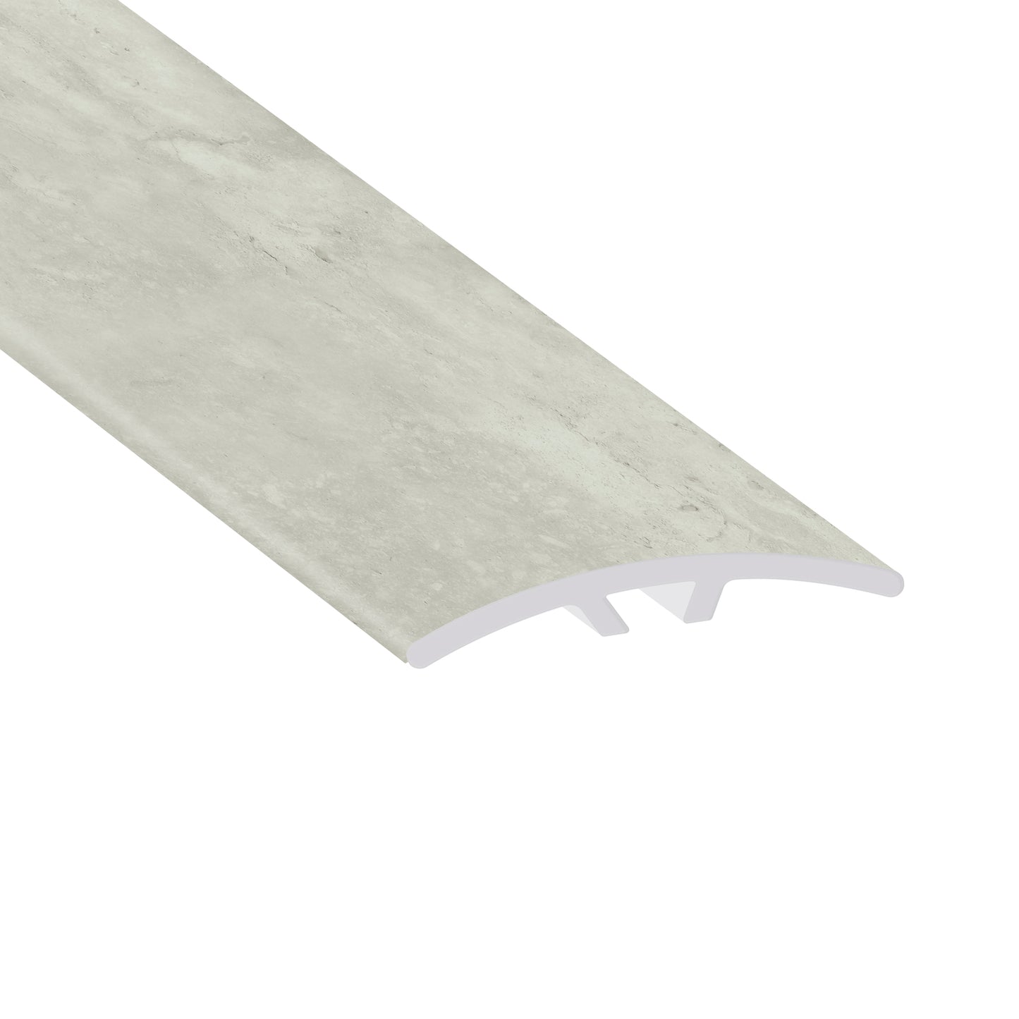 Vatican Travertine 0.23 in. Thick x 1.59 in. Width x 94 in. Length Multi-Purpose Reducer Vinyl Molding