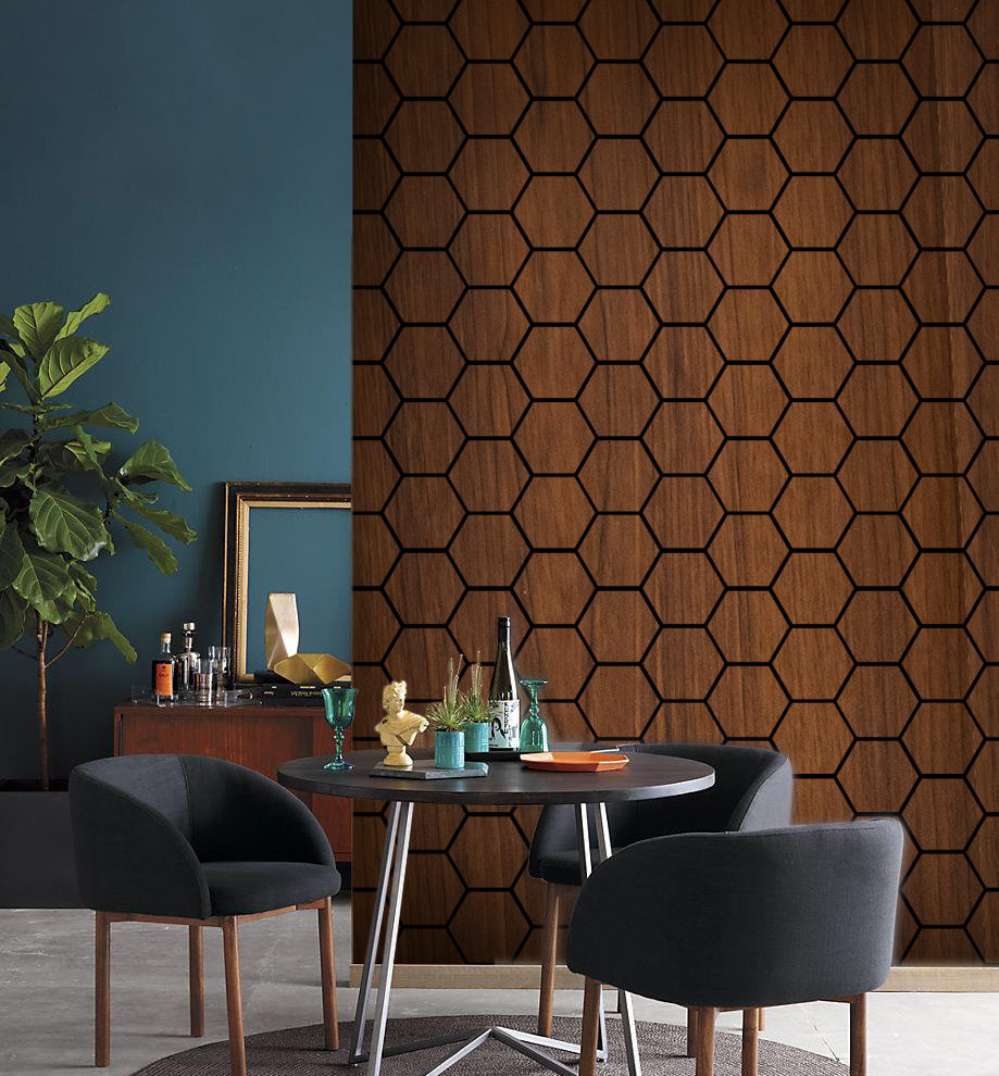 18mm Hexagon Acoustic Wall Panel 26.7