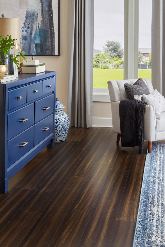 8.3mm Manhattan Waterproof Engineered Strand Bamboo Flooring 7.48 in. Wide x Random Length to 72.83 in. Long