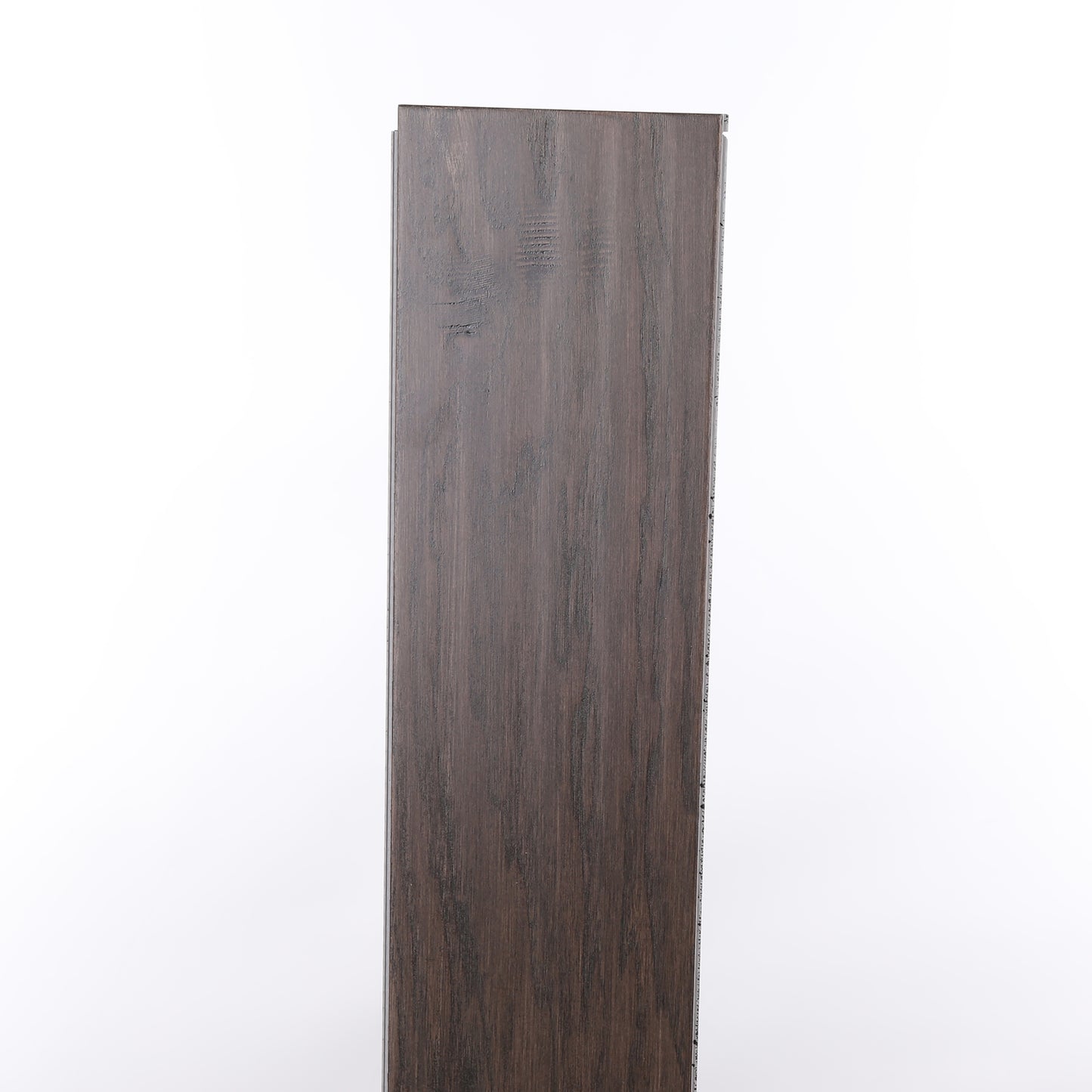 7mm Shadow Gray Waterproof Engineered Hardwood Flooring 5 in. Wide x Varying Length Long