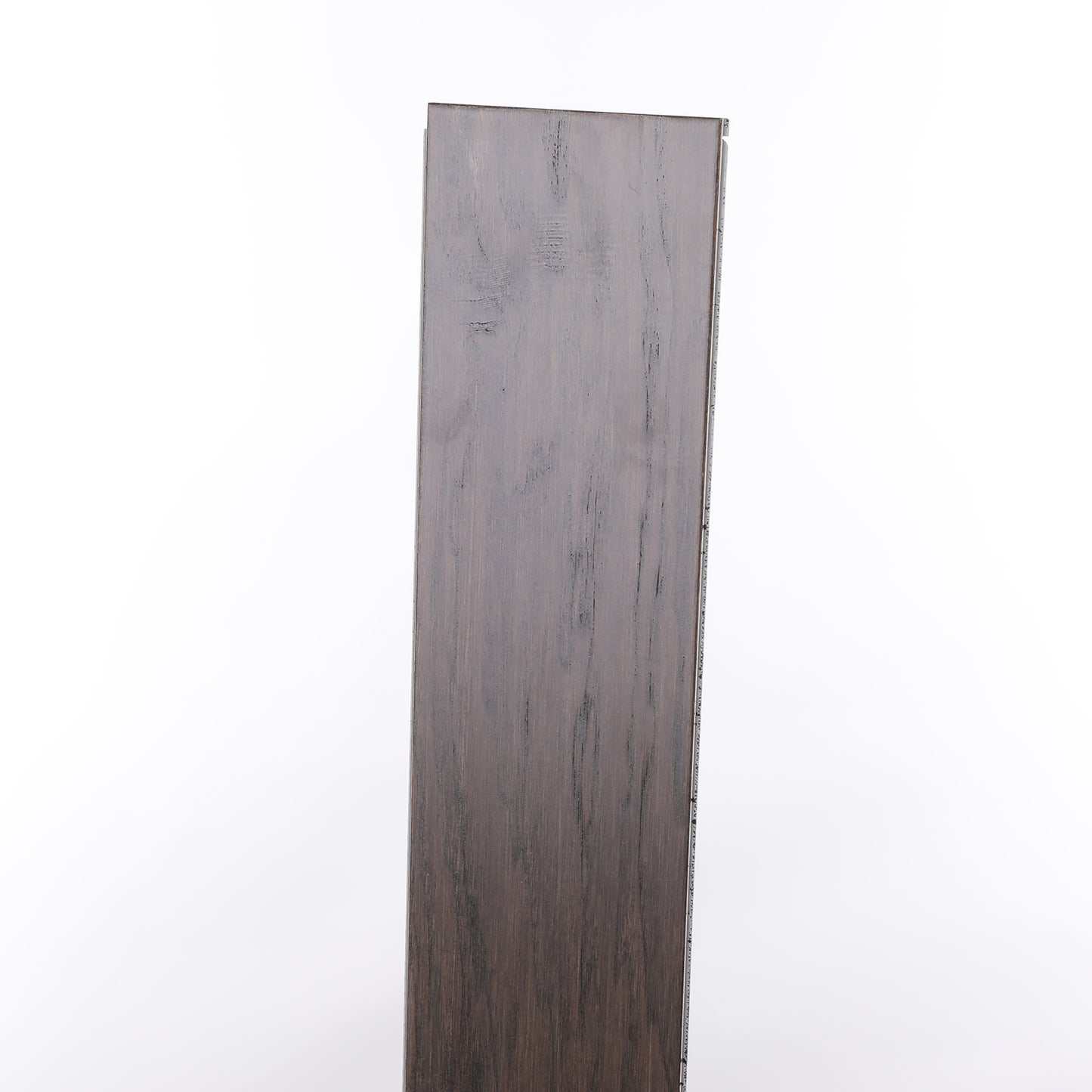 7mm Shadow Gray Waterproof Engineered Hardwood Flooring 5 in. Wide x Varying Length Long