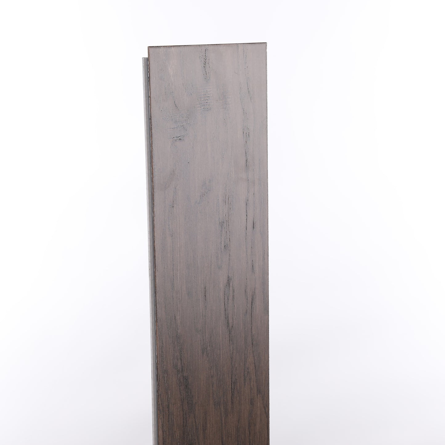 7mm Shadow Gray Waterproof Engineered Hardwood Flooring 5 in. Wide x Varying Length Long