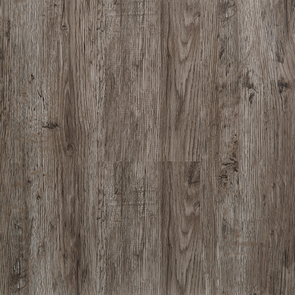 4.5mm Ashen Gray HDPC® Waterproof Luxury Vinyl Plank Flooring 5.91 in. Wide x 48 in. Long