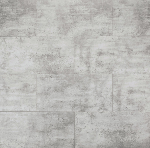 6mm Tarnished Pewter HDPC® Waterproof Luxury Vinyl Tile Flooring 12 in. Wide x 24 in. Long
