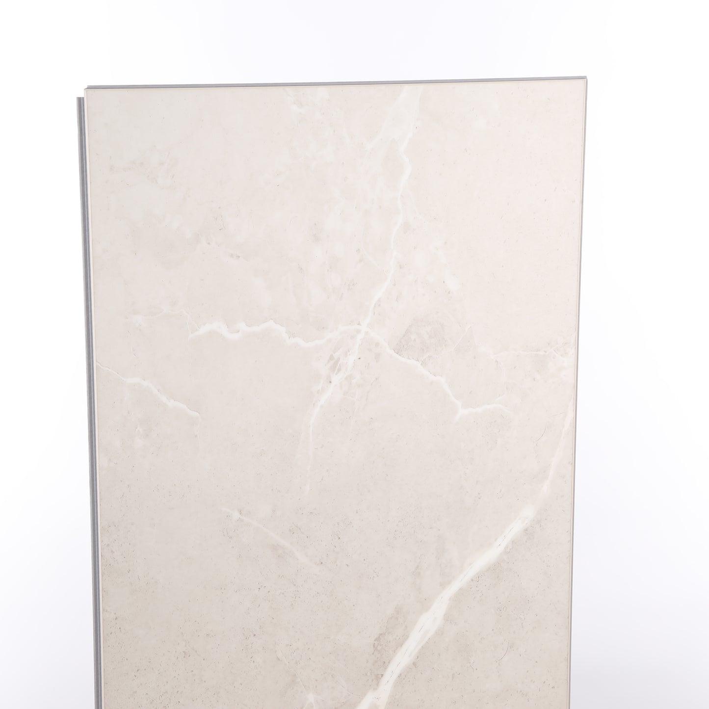 6mm Pantheon Marble HDPC® Waterproof Luxury Vinyl Tile Flooring 12 in. Wide x 24 in. Long