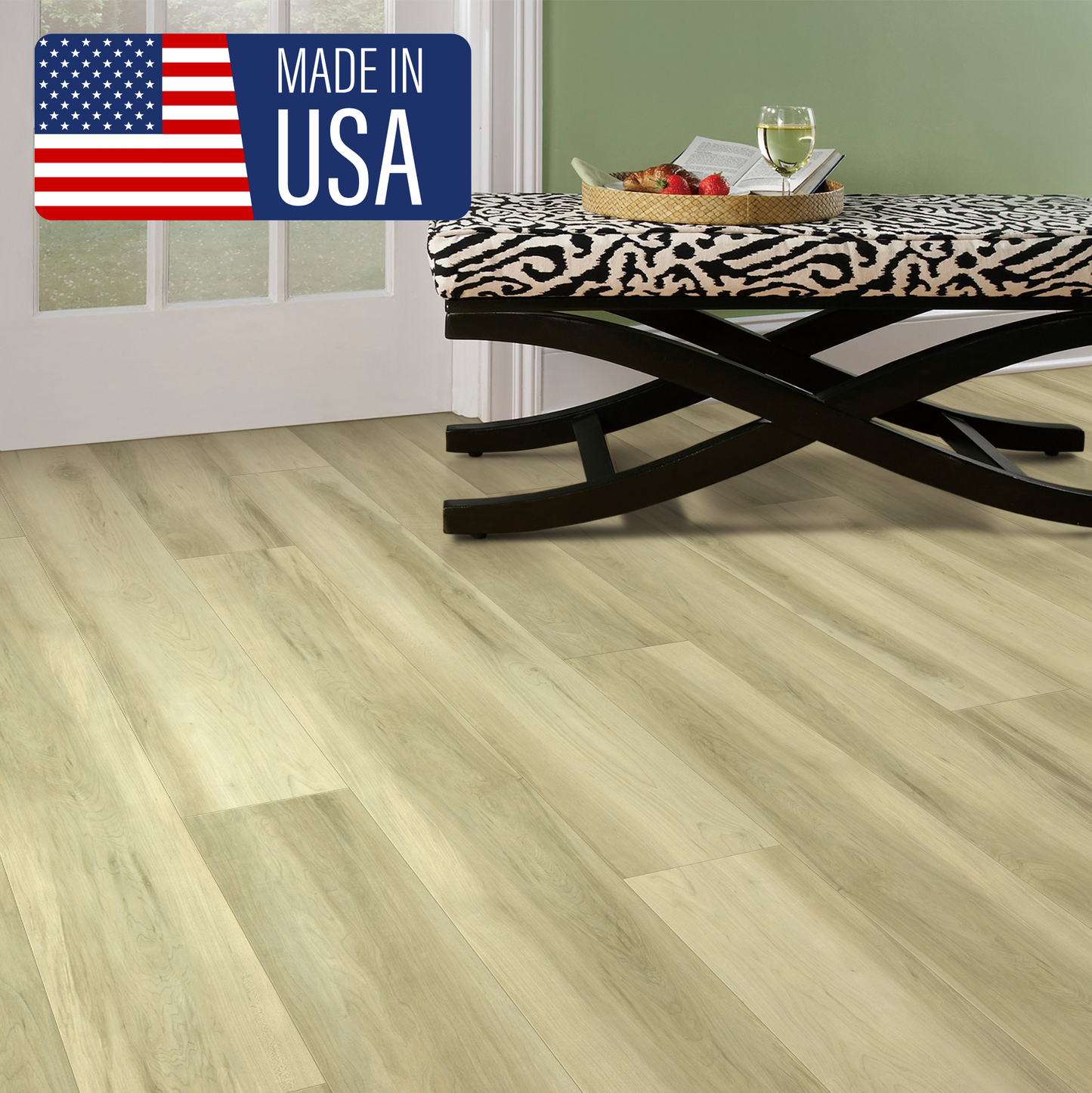 5mm Charleston HDPC® Waterproof Luxury Vinyl Plank Flooring - Sample