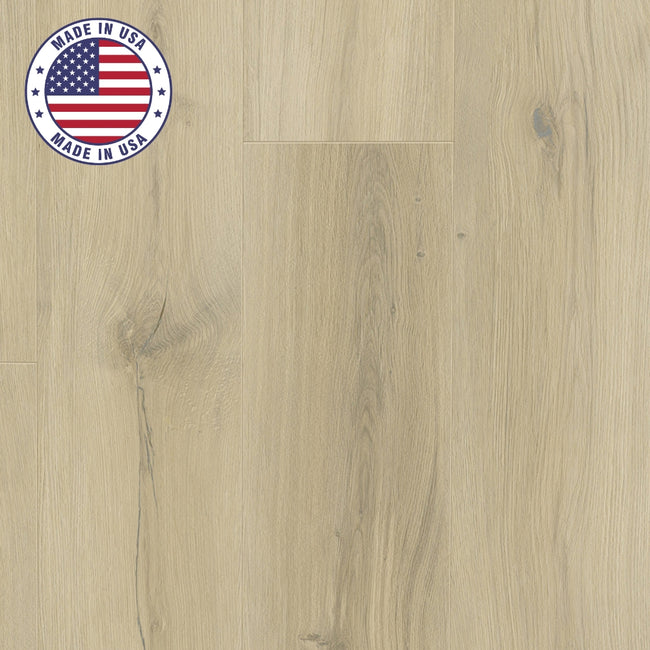 6mm Manchester Ivory HDPC® Waterproof Luxury Vinyl Plank Flooring 9.13 in. Wide x 48 in. Long
