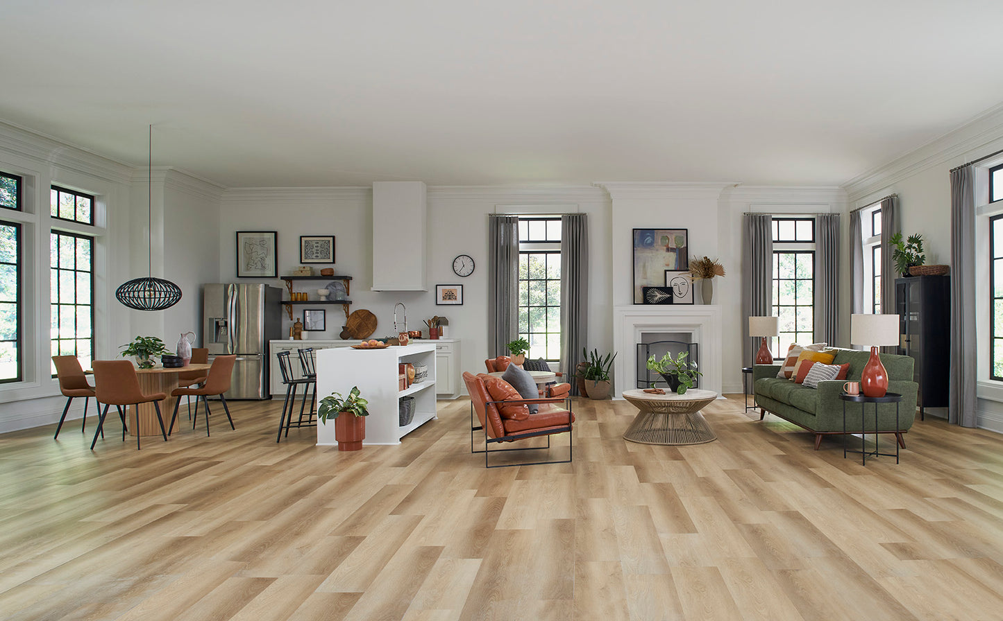 HDPC® Wide Vinyl Plank Flooring – Bayside - Sample