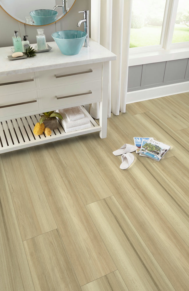 5mm French Beige HDPC® Waterproof Luxury Vinyl Plank Flooring - Sample