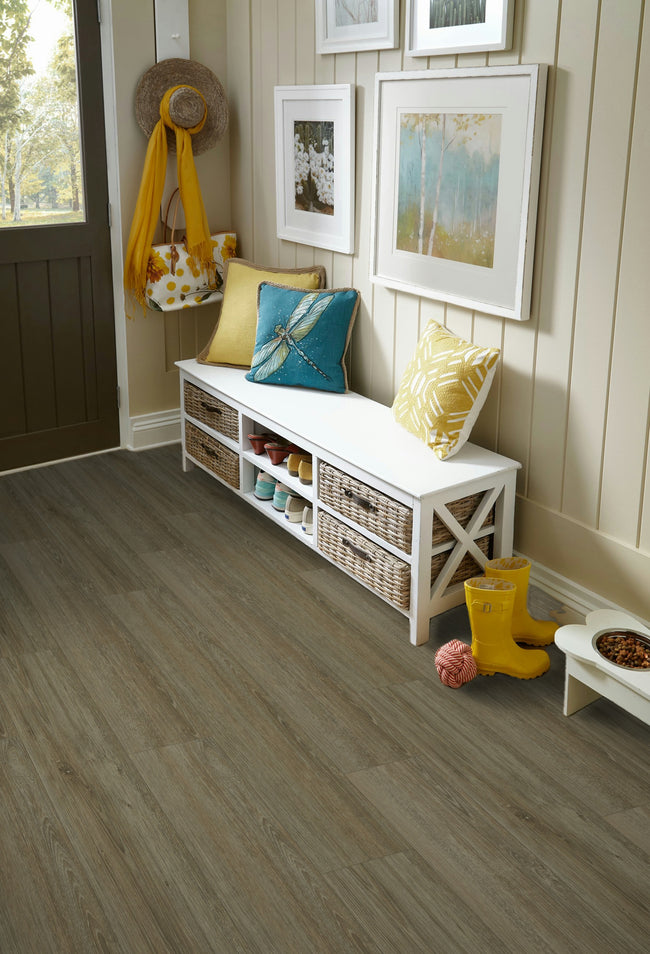 5mm Thick Rigid Core Vinyl Plank Flooring 9.13 in. Width x 60 in. Length (32.81 sq. ft. per box) - Lake House