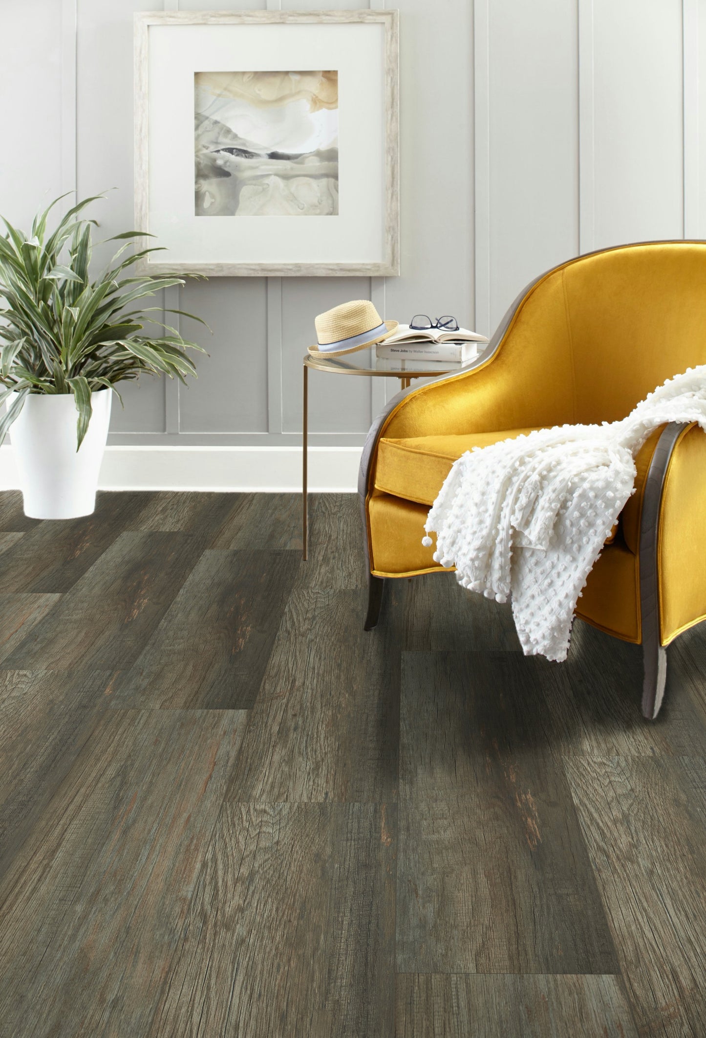 6mm Thick Rigid Core Vinyl Plank Flooring 9.13 in. Width x 60 in. Length (26.63 sq. ft. per box) - Cliffledge