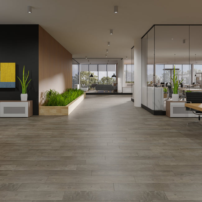 Homestead Oak 2mm x 7.48 in. width x 48 in. length Dry Back Vinyl Plank Floor (54.89 sq. ft./22 planks per box)