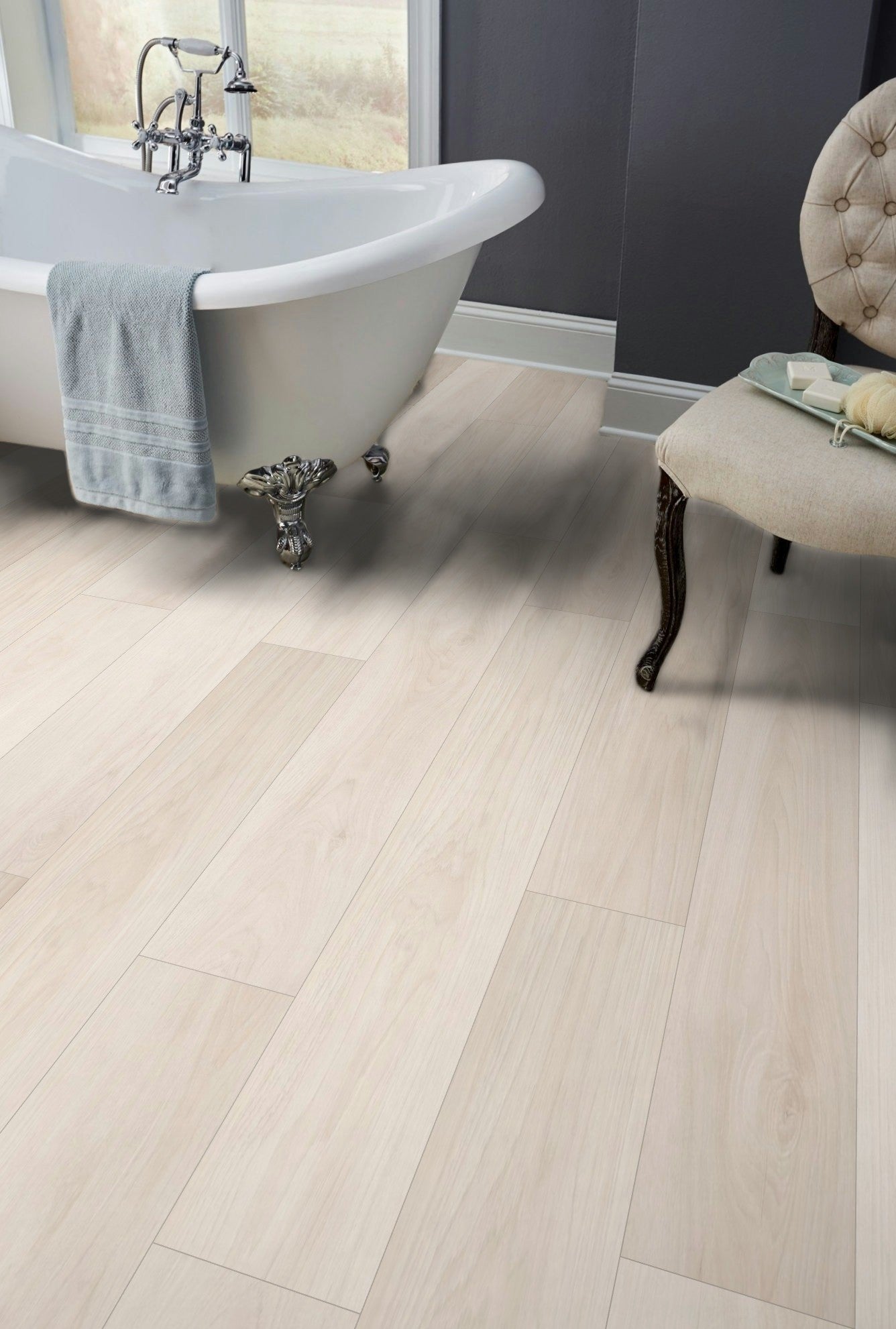 14mm Lazy Creek AC4 Wear Layer Painted Bevel EIR Laminate Floor 9.25 in. Wide x 60 in. Long