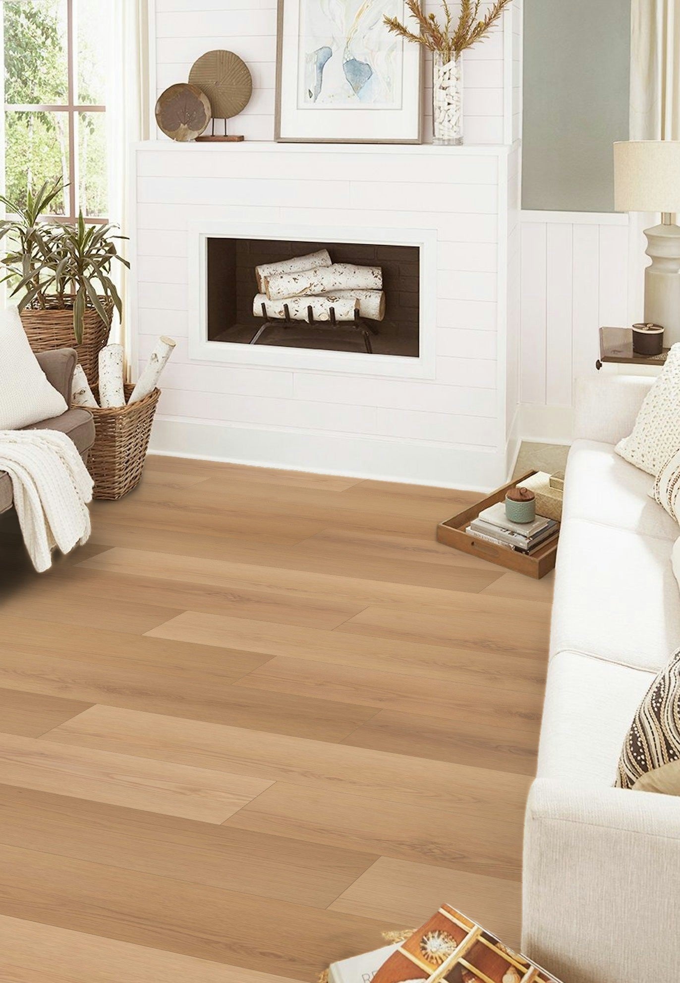 14mm Summit Vale AC4 Wear Layer Painted Bevel EIR Laminate Floor 9.25 in. Wide x 60 in. Long