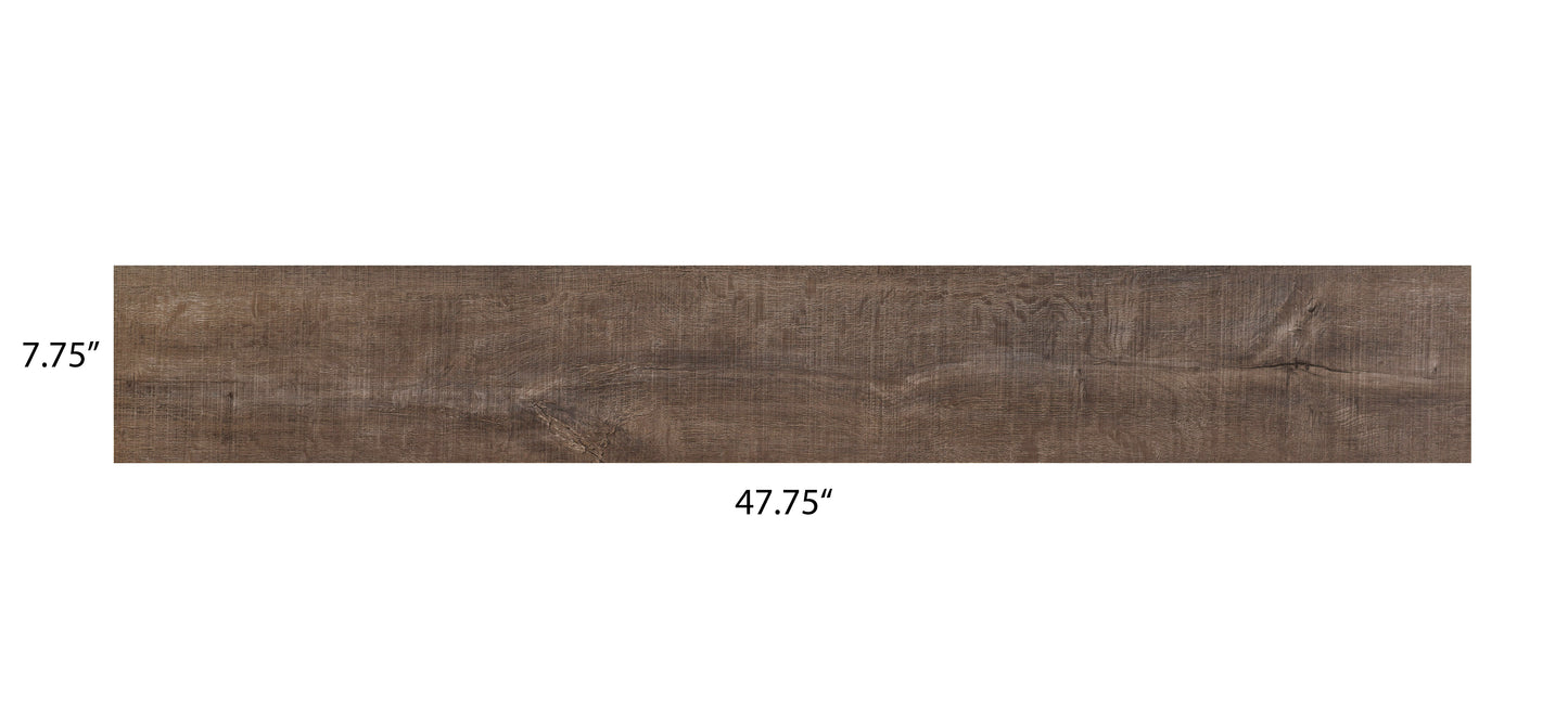 5 mm Bora Loose Lay Vinyl Plank Floor 7 in. Wide x 48 in. Long