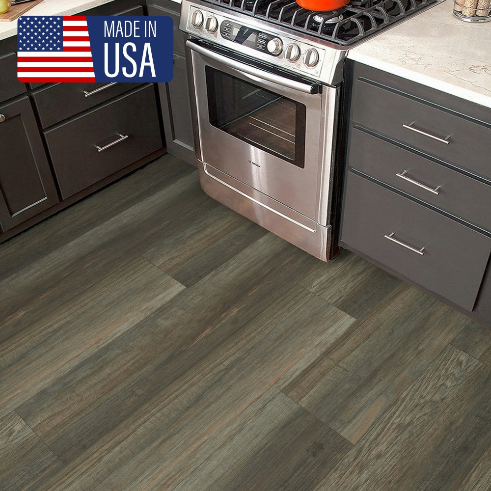 6mm Thick Rigid Core Vinyl Plank Flooring 9.13 in. Width x 60 in. Length (26.63 sq. ft. per box) - Cliffledge
