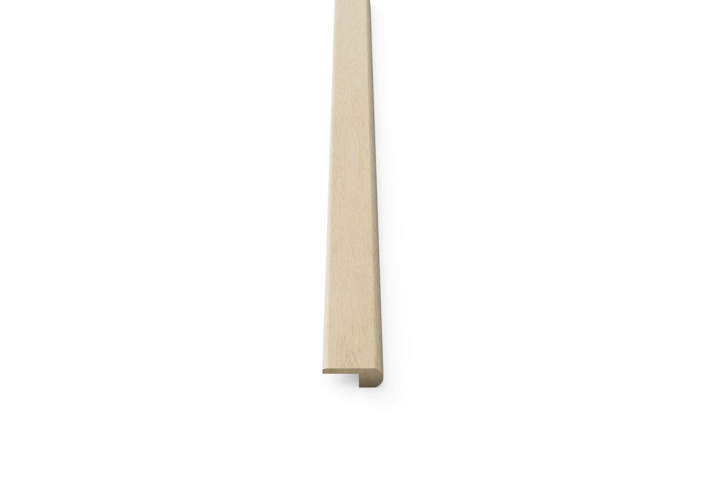 Butterscotch White Oak 0.80 in. Thick x 2 in. Width x 78 in. Length Hardwood Overlap Stair Nose Molding