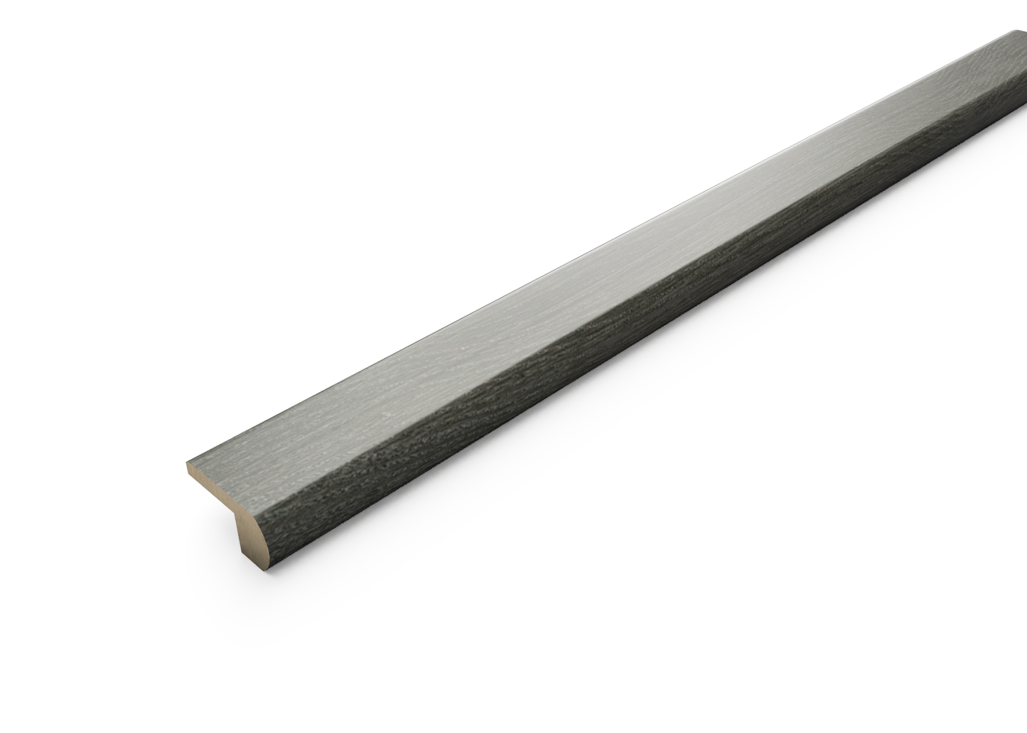Timber Lodge 0.80 in. Thick x 2 in. Width x 78 in. Length Hardwood Overlap Stair Nose Molding