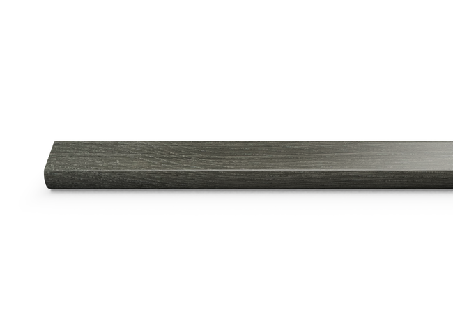 Timber Lodge 0.80 in. Thick x 2 in. Width x 78 in. Length Hardwood Overlap Stair Nose Molding