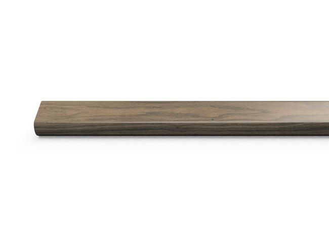 Banff 0.80 in. Thick x 2 in. Width x 78 in. Length Hardwood Overlap Stair Nose Molding