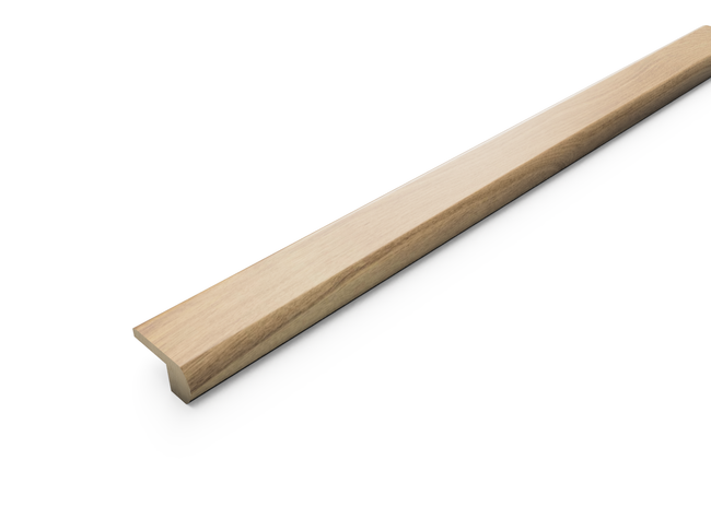 Honeytone White Oak 0.80 in. Thick x 2 in. Width x 78 in. Length Hardwood Overlap Stair Nose Molding