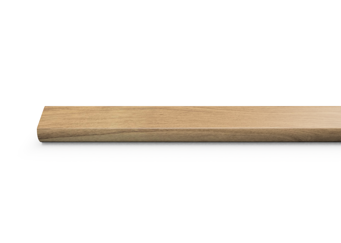 Honeytone White Oak 0.80 in. Thick x 2 in. Width x 78 in. Length Hardwood Overlap Stair Nose Molding