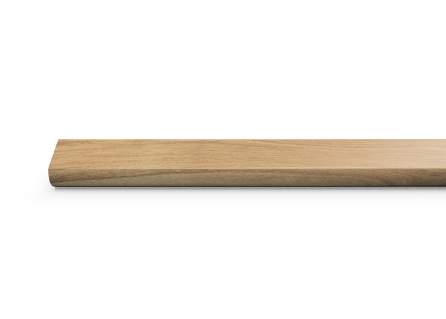 Honeytone White Oak 0.80 in. Thick x 2 in. Width x 78 in. Length Hardwood Overlap Stair Nose Molding
