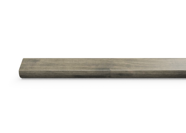 Winter Stone 0.80 in. Thick x 2 in. Width X 78 in. Length Hardwood Overlap Stair Nose Molding