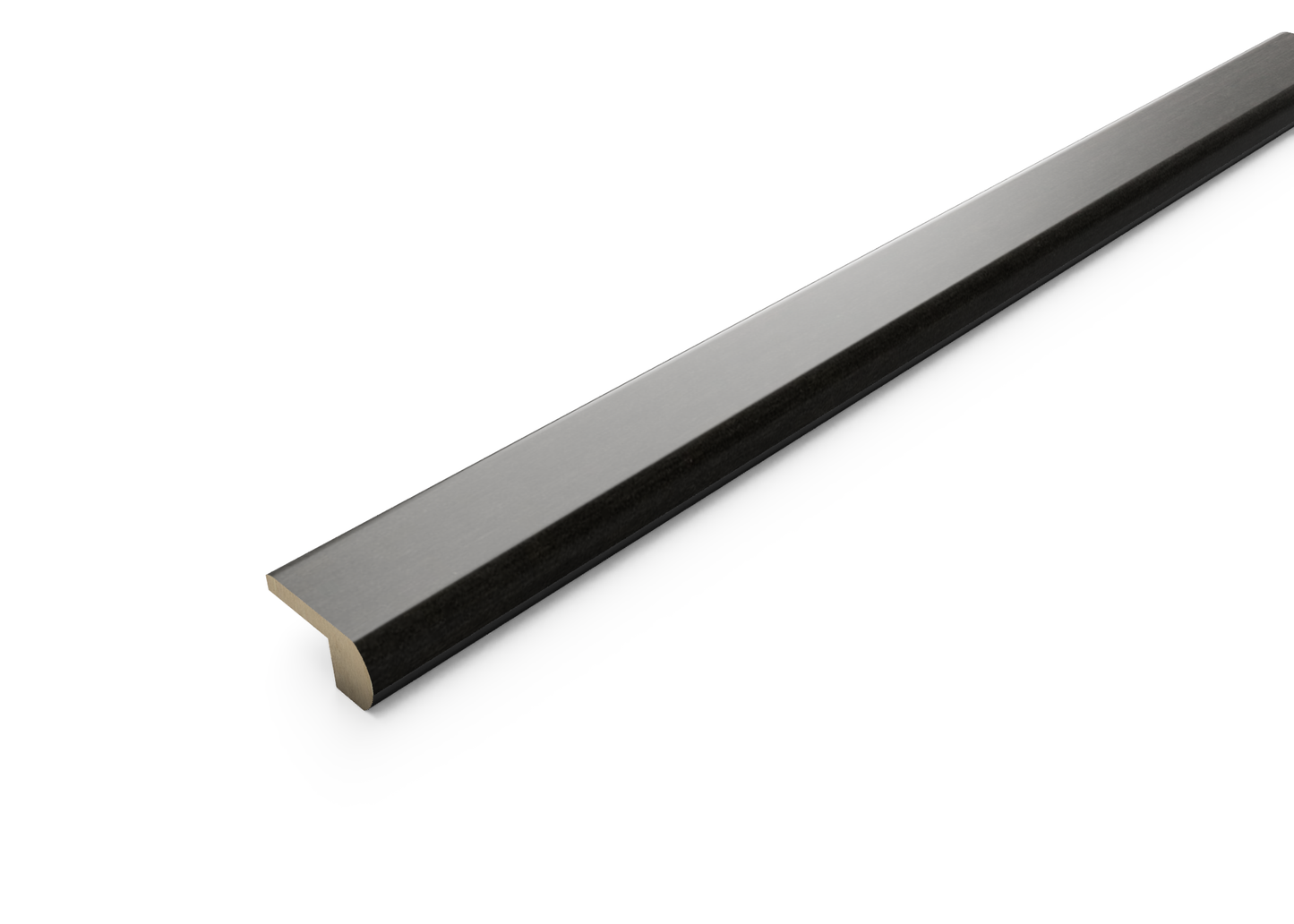 Shadow Gray 0.80 in. Thick x 2 in. Width x 78 in. Length Hardwood Overlap Stair Nose Molding
